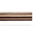 Fluted Wood Pole Minarete End Anitique Ebony Gold Leaf Specialist Finish Classical Victorian Pole 0000