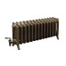 Radiator Cast Iron Traditional Reclaimed Victorian School Old Classic Decorative Rococo 460mm Hammered Bronze 2