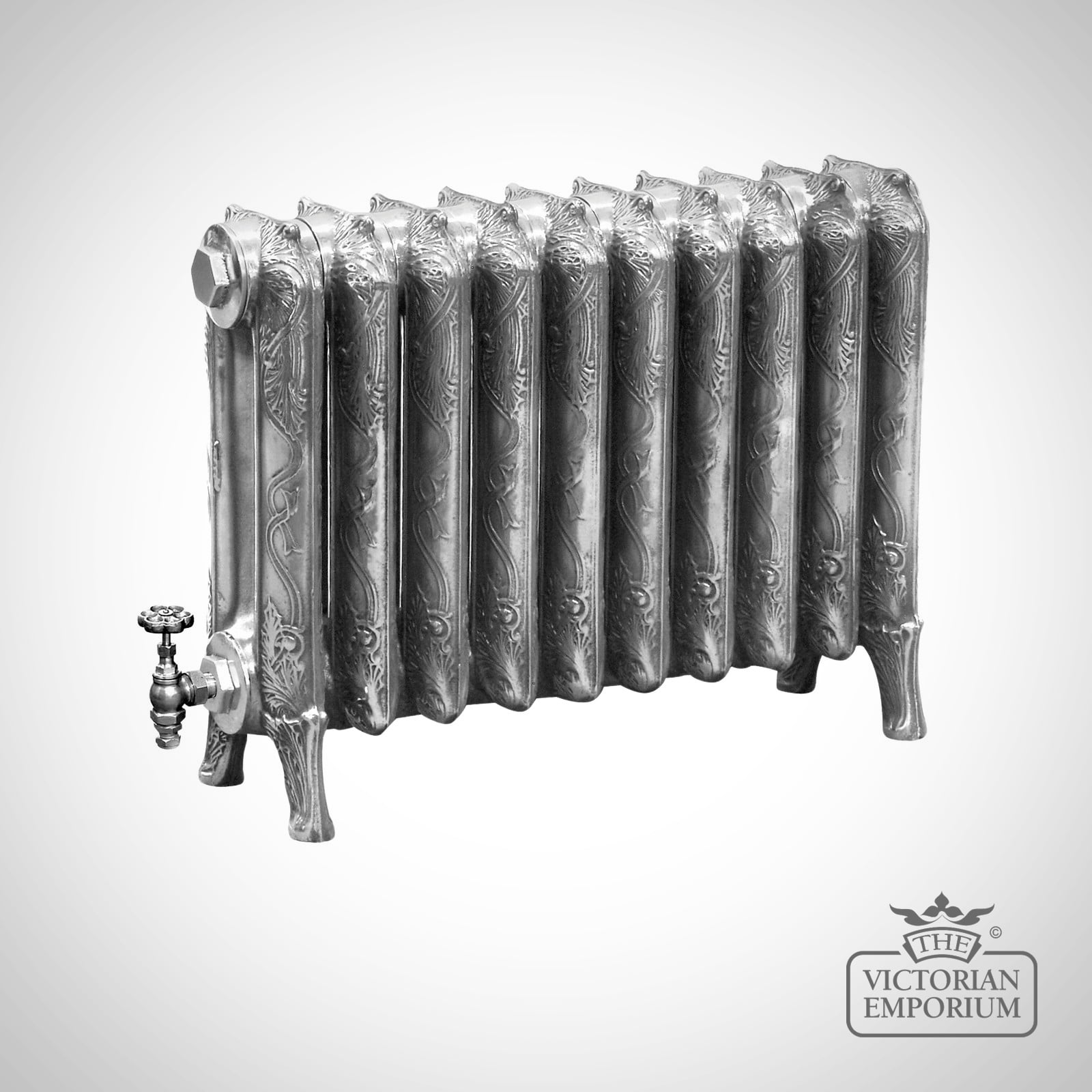 Radiator hand burnished effect | The Victorian Emporium