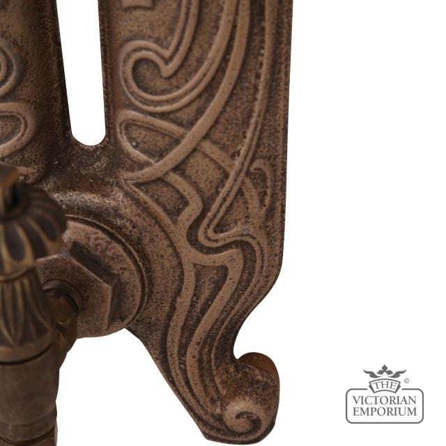 Radiator Cast Iron Traditional Reclaimed Victorian School Old Classic Decorative Orleans Antq Ham Gold