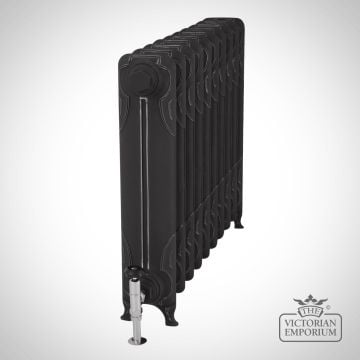 Radiator Cast Iron Traditional Reclaimed Victorian School Old Classic Decorative Liberty 1 Col Ang 3 Highlight