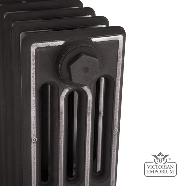 Radiator Cast Iron Traditional Reclaimed Victorian School Old Classic Decorative Victorian 760mm Highlight Close