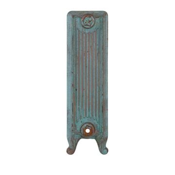 Radiator Cast Iron Traditional Reclaimed Victorian School Old Classic Decorative Churchill 610mm Vintage Copper Section