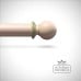 Plain Ball Moss Highlights Hand Decorated Wood Classical Victorian Pole 0000