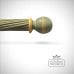 Maypole-ribbed-ball-end-hand decorated wood classical victorian pole-0000