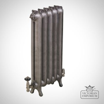 Radiator Cast Iron Traditional Reclaimed Victorian School Old Classic Decorativesloane 750 Antiqued Pewter 2