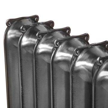 Radiator Cast Iron Traditional Reclaimed Victorian School Old Classic Decorativesloane Detail Polished 2