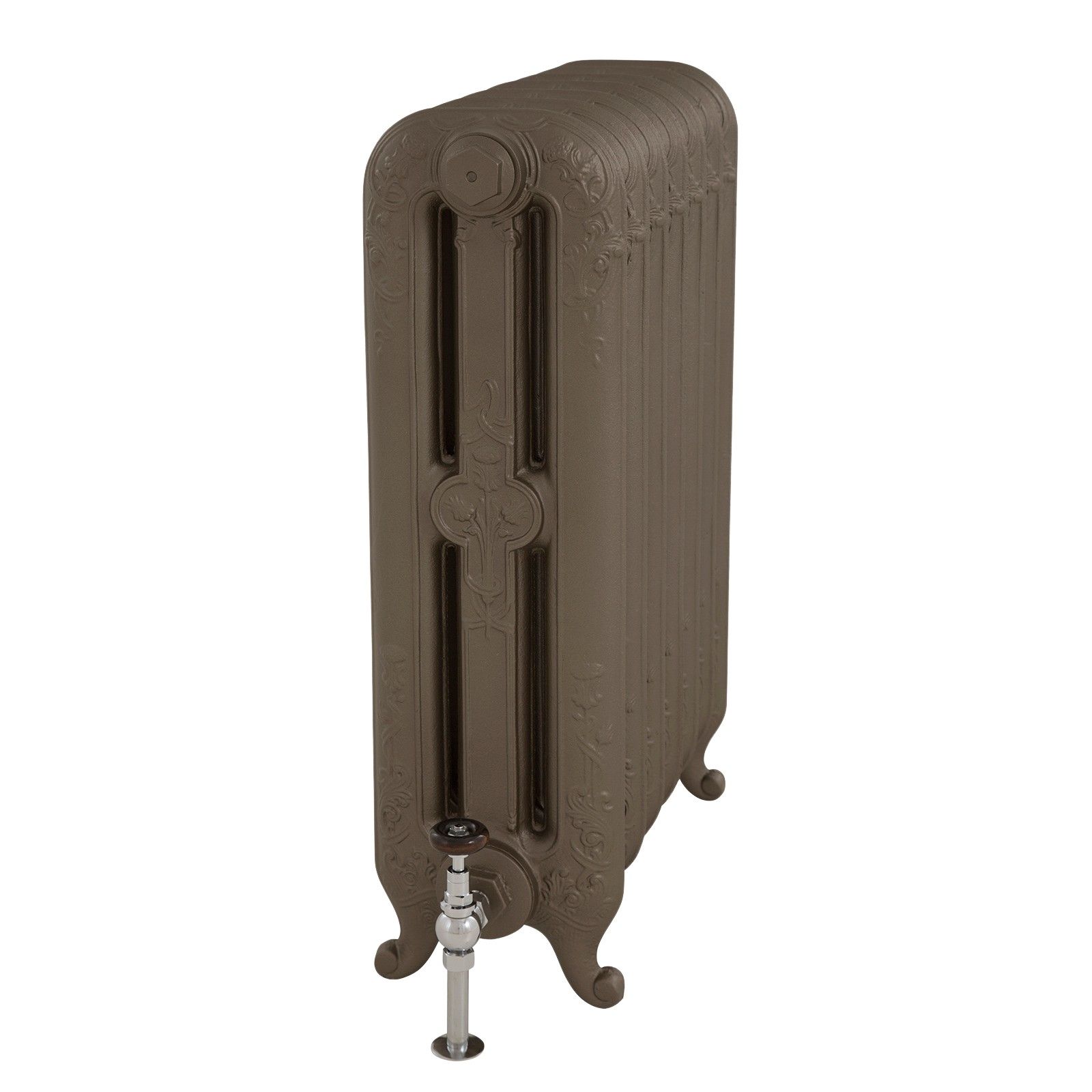 Radiator painting metallic colours