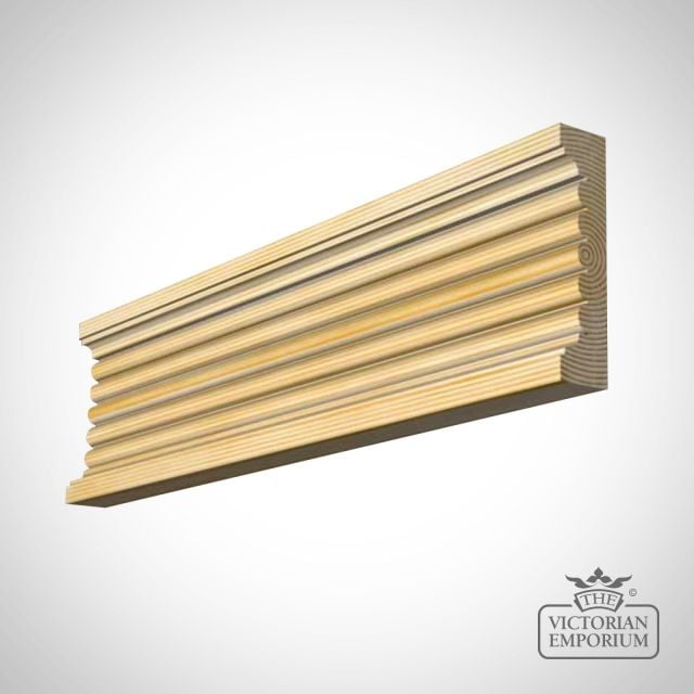 Fluted moulding 118 x 28mm