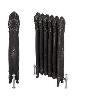 Radiator Cast Iron Traditional Reclaimed Victorian School Old Classic Decorative Antoinette Highlight