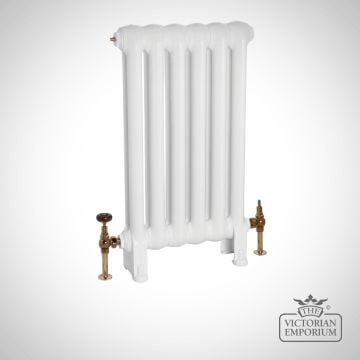 Radiator Cast Iron Traditional Reclaimed Victorian School Old Classic Decorative Cromwell Pwhite Ang