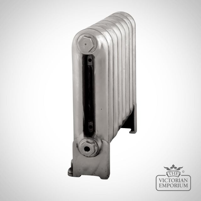 Radiator Cast Iron Traditional Reclaimed Victorian School Old Classic Decorative Cromwell Hand Burnished 2