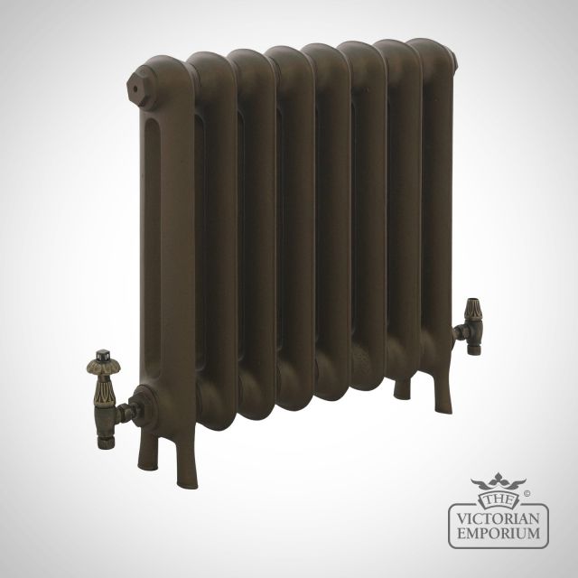 Radiator Cast Iron Traditional Reclaimed Victorian School Old Classic Decorative Princess 610mm Ancient Breeze 2