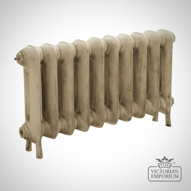 Radiator Cast Iron Traditional Reclaimed Victorian School Old Classic Decorative Princess Antique Vellum 2