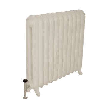 Radiator Cast Iron Traditional Reclaimed Victorian School Old Classic Decorative Tuscany Ang 2 Buttermilk