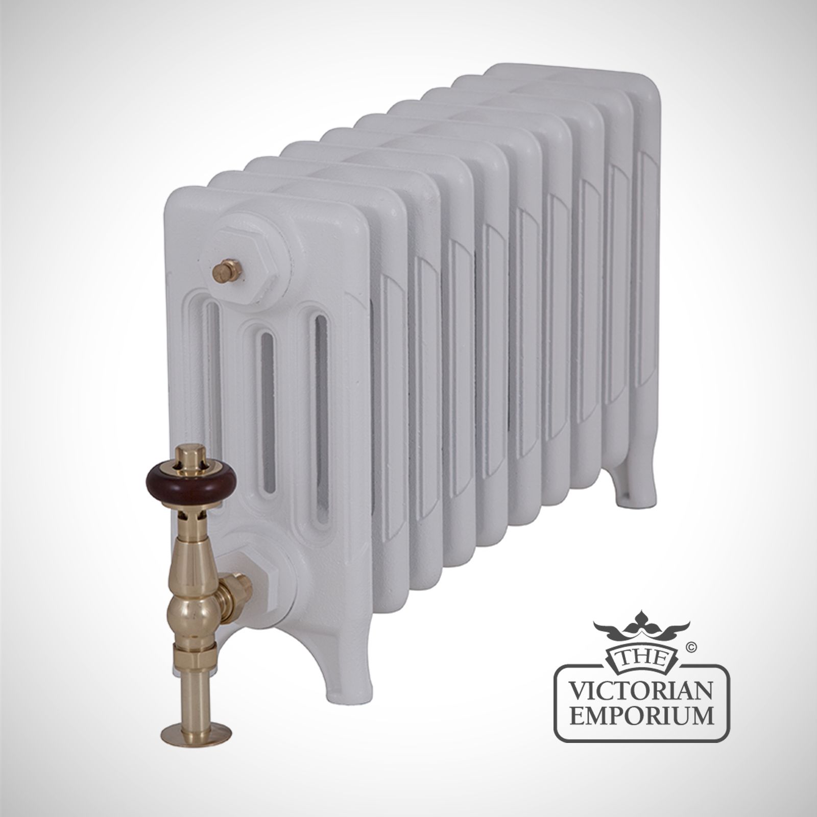 Late Victorian radiator 4 columns 325mm high