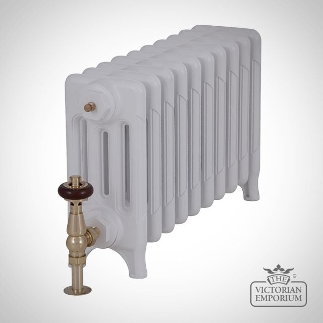 Late Victorian Cast Iron Radiator 4 Columns - 460mm High