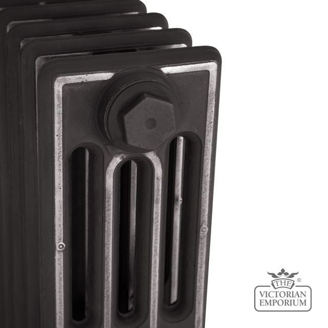 Radiator Cast Iron Traditional Reclaimed Victorian School Old Classic Decorative Victorian 760mm Highlight Close 21   Remove Bg