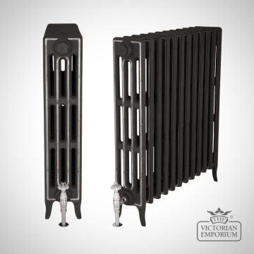 Radiator Cast Iron Traditional Reclaimed Victorian School Old Classic Decorative Victorian 760mm Highlight1