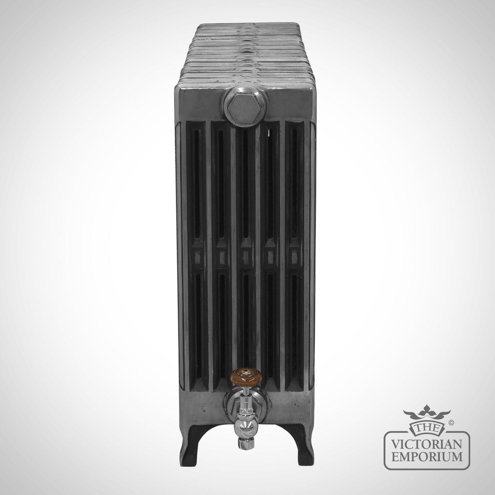 Late Victorian Cast Iron Radiator 6 Columns 625mm high
