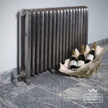 Radiator Cast Iron Traditional Reclaimed Victorian School Old Classic Decorative Duchess Room Hand Burnished Transformed