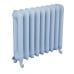 Radiator cast-iron traditional reclaimed victorian school old-classic decorative-duchess-590-baby-blue-2