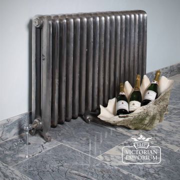 Radiator Cast Iron Traditional Reclaimed Victorian School Old Classic Decorative Duchess Room Hand Burnished 2