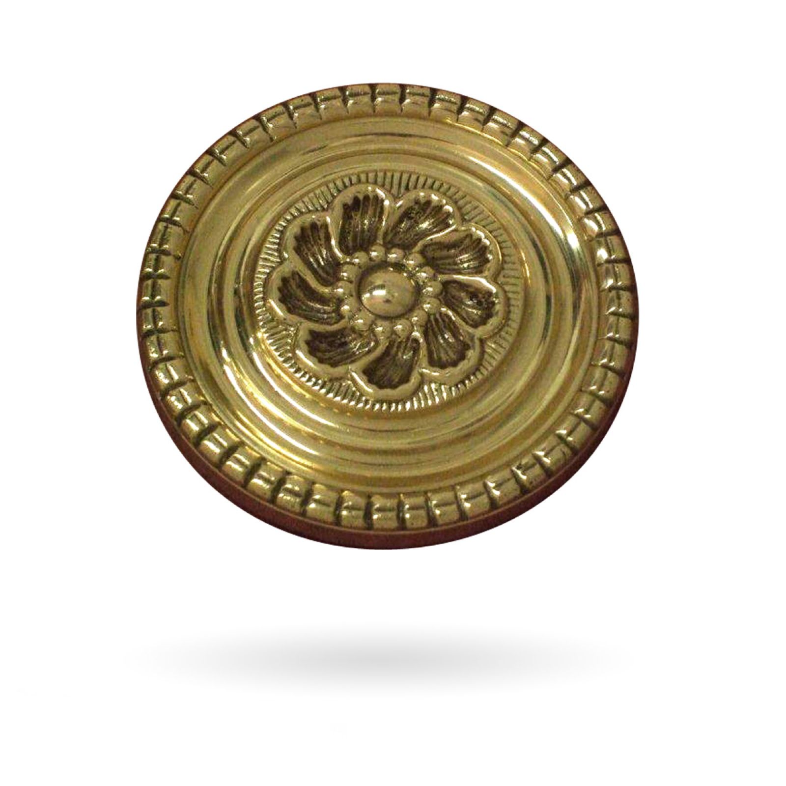 Rose Brass Curtain Holdback Curtain Holdbacks