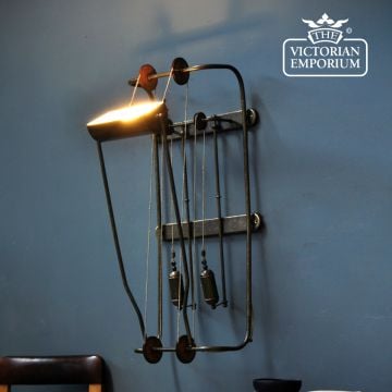 Quirky wall lamp