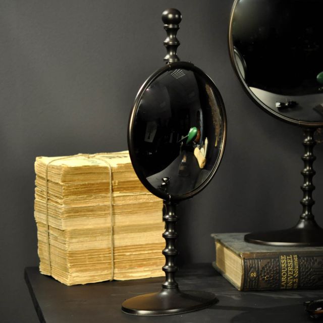 Convex Mirror on Stand The Victorian Emporium
