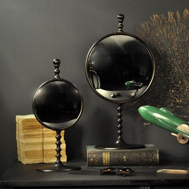 Convex Mirror on Stand