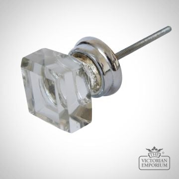 Crystal square handle