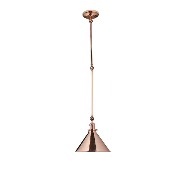 Provence large wall light/pendant light in Polished Copper