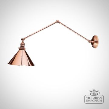 Copper Wall Angle Poise Lamp Traditional Lighting Victorian Pvgwpcprv5
