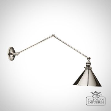 Chrome Wall Angle Poise Lamp Traditional Lighting Victorian Pvgwppnv5