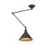 Black Hanging Angle Poise Ceiling Lamptraditional Lighting Victorian Pvgwpobv4