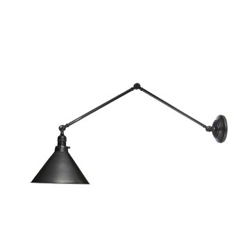 Black Wall Angle Poise Lamp Traditional Lighting Victorian Pvgwpobv5