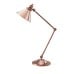 Copper Table Angle Poise Traditional Lighting Victorian Pvtlcpr