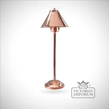 Provence stick lamp in Polished Copper