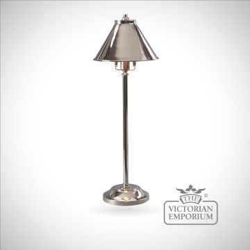 Provence stick lamp in Polished Nickel