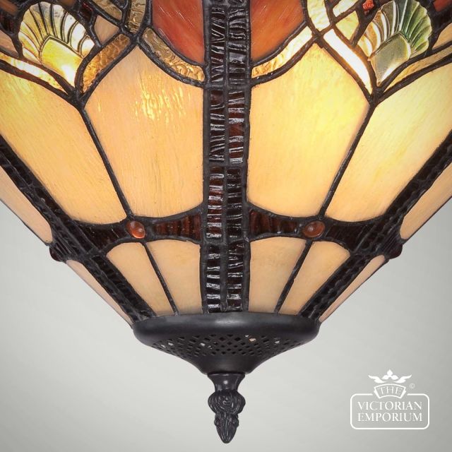 Qz Cambridge  Tiffany Cambridge Semi Flush Pendant Light Sf Detail3