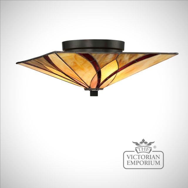 Tiffany Ashville Flush ceiling light