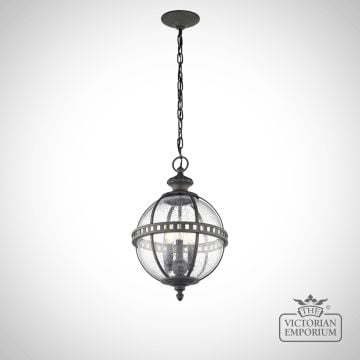 Hanging Ball Ceiling Exterior Garden Lamp Traditional Lighting Victorian Klhalleron8m