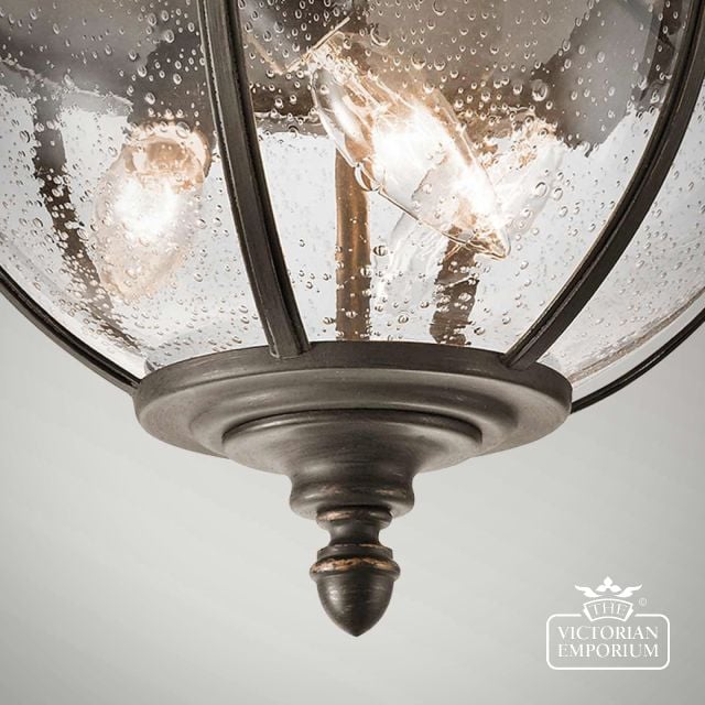 Kl Halleron F  Halleron 3 Light Ceiling Flush Mount Light Detail1