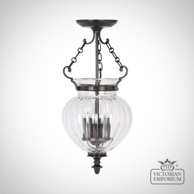 Classic glass lantern - medium