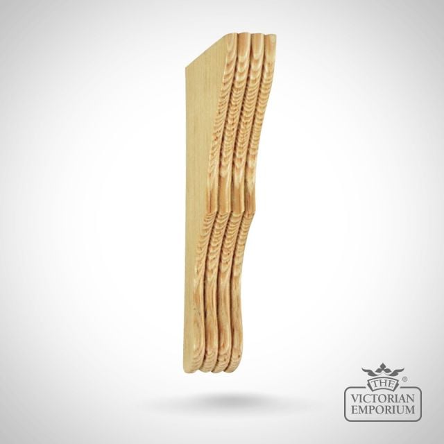 Narrow Reeded Bracket