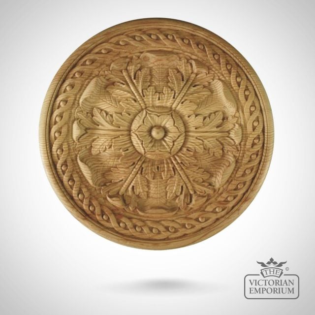 Decorative wooden ceiling rose
