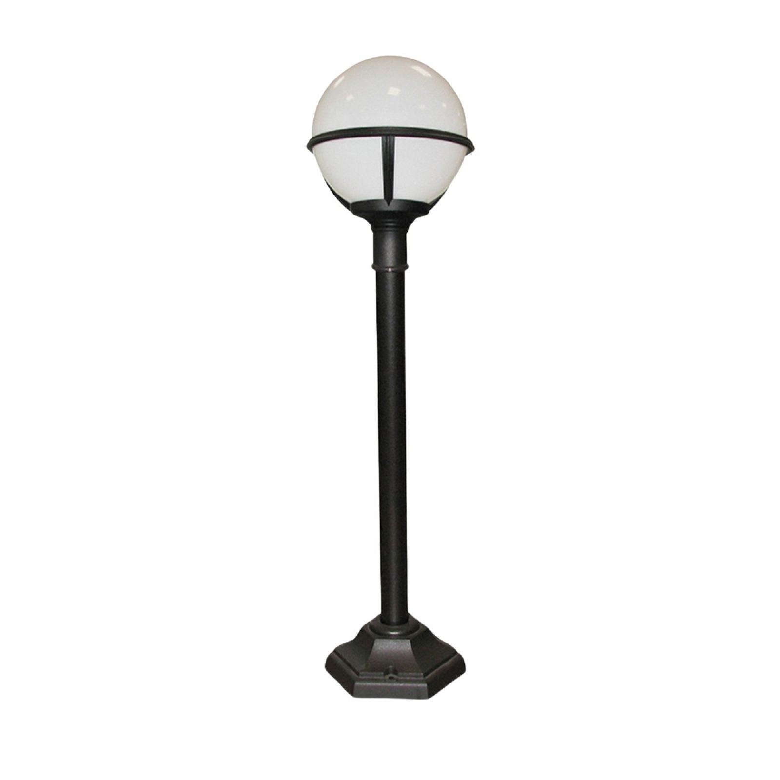 Globe short lamp post