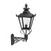 Black frog wall bracket up-light lamp light outdoor external garden street gb1