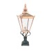 Copper frog lamp light post peir gate outdoor external garden street cs3